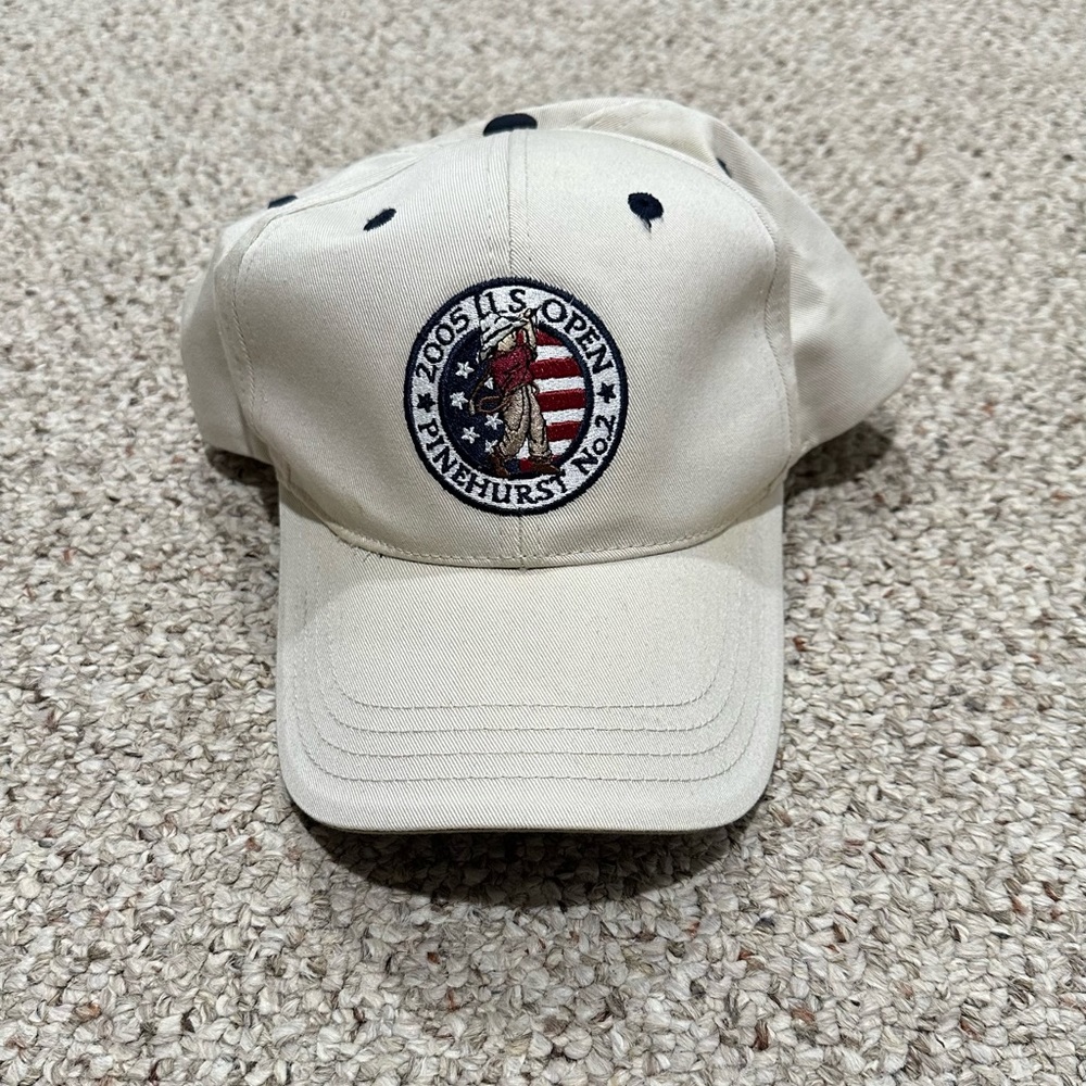 Vintage 2005 US Open Pinehurst No. 2 cap